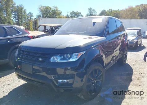 2016 Land Rover Range Rover Sport 3.0L V6 Supercharged Hse from USA, damaged, VIN SALWR2VF0GA578881